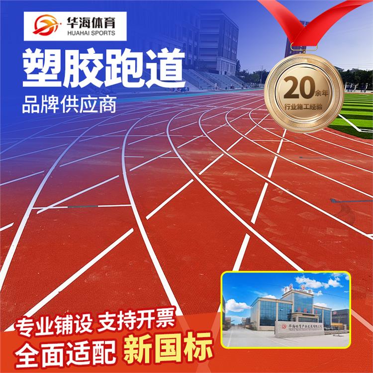 自贡市半预制跑道预制型橡胶跑道 - 厂家